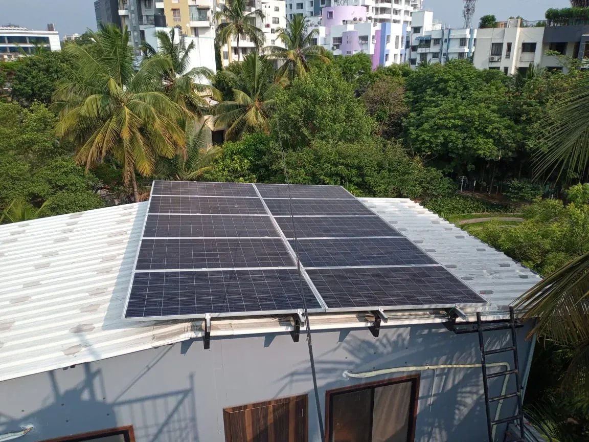 Solar panels with mounting